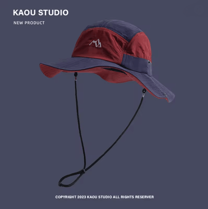 QuickDry Breathable Bucket Hat For Sun Protection And Outdoor Activities 1
