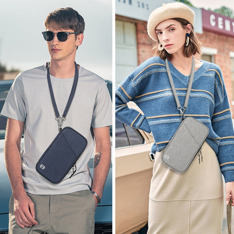 Multifunction Passport Card Holder, New Woman Travel Wallet, Large Capacity Men Wallets Ticket Key Organizer Purse