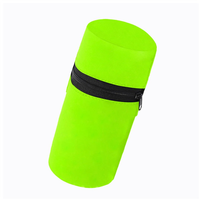 Fitness Wrist Wallet Pouch with Zipper for Running, Gym, Cycling, Mini Unisex Cotton Coin Purse Wristband