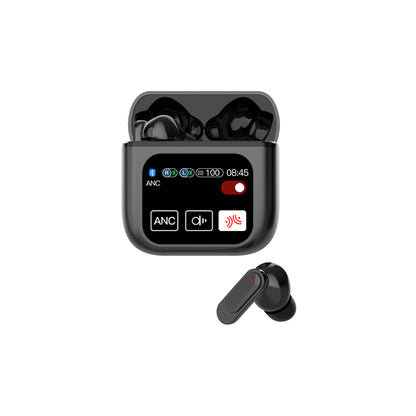Bluetooth 5.3 TWS Wireless Earphone, Touch Control ANC Headset, ENC Call Earbud, Long Battery HiFi Audio