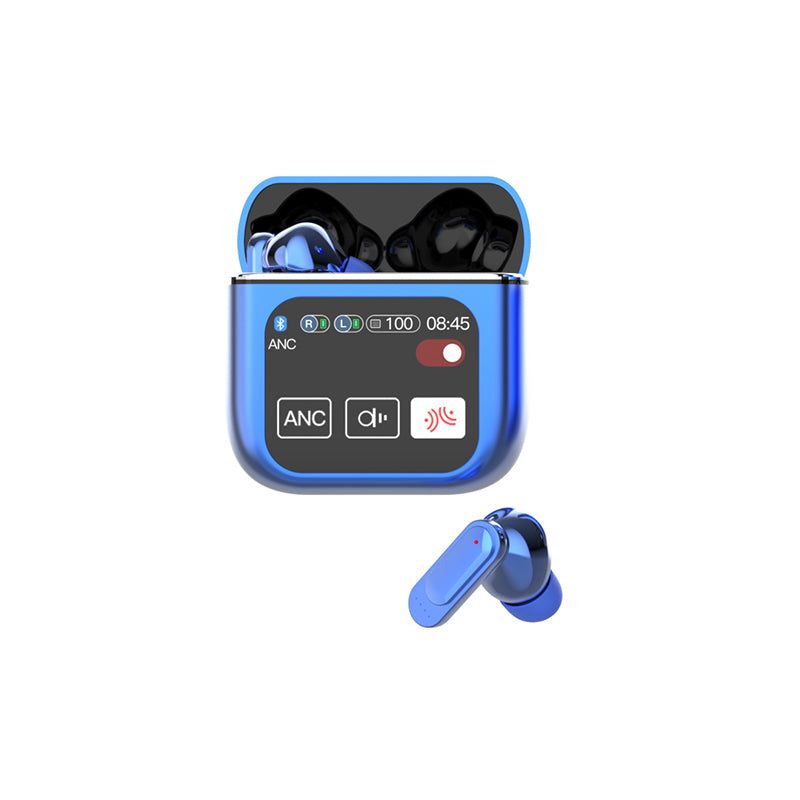 Bluetooth 5.3 TWS Wireless Earphone, Touch Control ANC Headset, ENC Call Earbud, Long Battery HiFi Audio