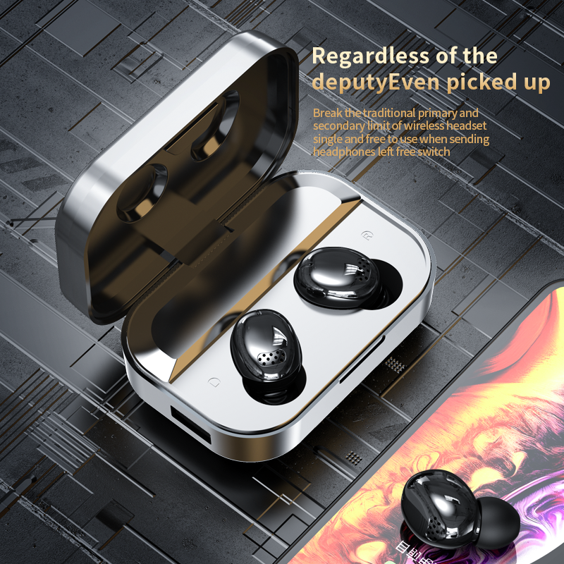 TWS Bluetooth 5.3 Wireless Earbuds, High Quality HIFI Music Headset, LED Sport Ear Pods, Gaming Headphones