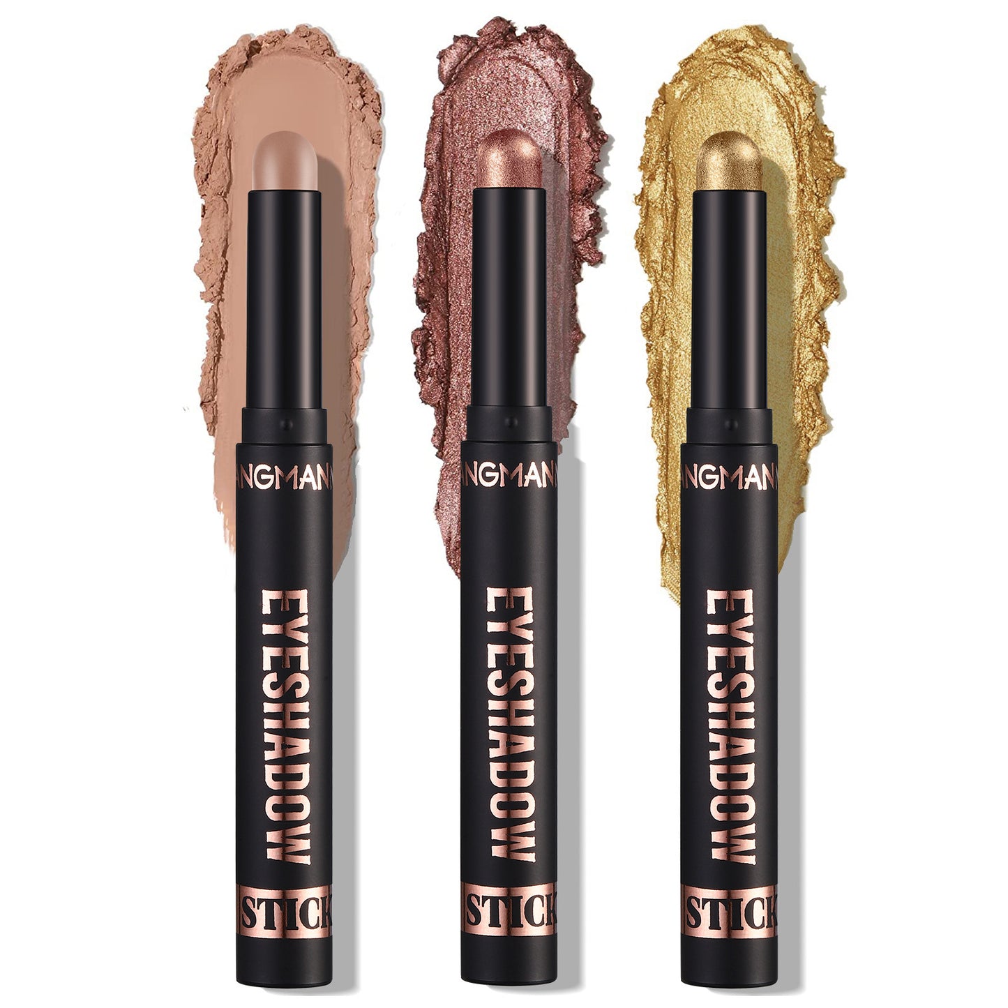 Waterproof Eyeshadow Stick, Long Lasting Color Eyeshadow, Face Highlight Crayon, Creamy Waterproof Eye Pencil, All-Day