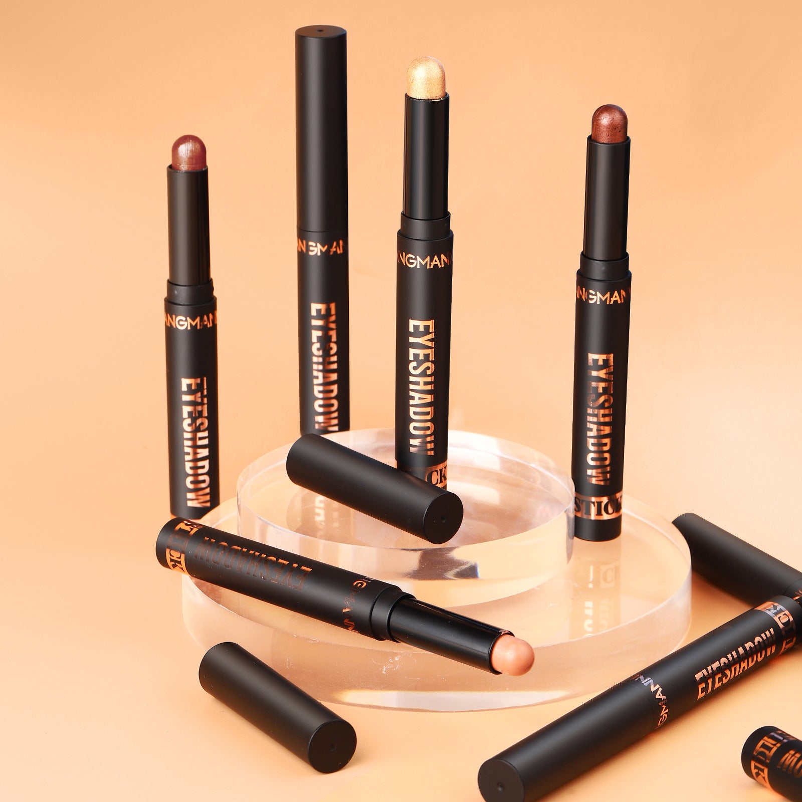 Waterproof Eyeshadow Stick, Long Lasting Color Eyeshadow, Face Highlight Crayon, Creamy Waterproof Eye Pencil, All-Day