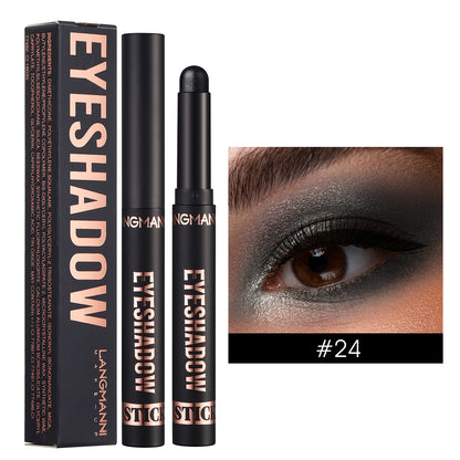 Waterproof Eyeshadow Stick, Long Lasting Color Eyeshadow, Face Highlight Crayon, Creamy Waterproof Eye Pencil, All-Day