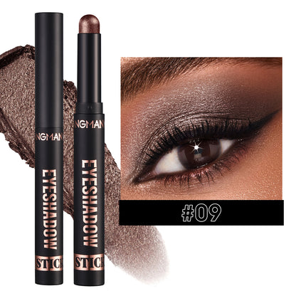Waterproof Eyeshadow Stick, Long Lasting Color Eyeshadow, Face Highlight Crayon, Creamy Waterproof Eye Pencil, All-Day