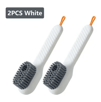 Multifunction Liquid Shoe Cleaning Brush With Long Handle And Soap Dispenser 6