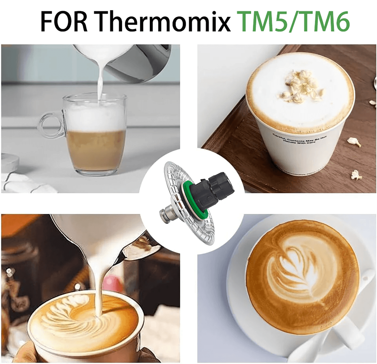 Thermomix Milk Frother Mixer Attachment For TM5 TM6 TM7 2