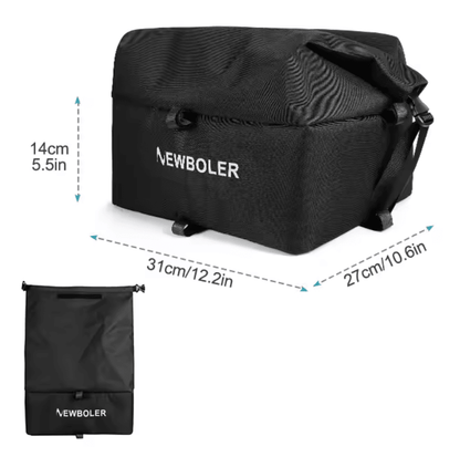 Rear Bike Basket Cargo Rack Bag Large Capacity For E Bike And Outdoor Travel 2