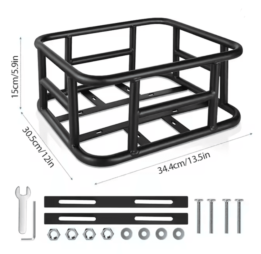 Rear Bike Basket Cargo Rack Bag Large Capacity For E Bike And Outdoor Travel 3