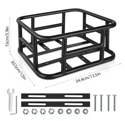 Rear Bike Basket Cargo Rack Bag Large Capacity For E Bike And Outdoor Travel 3