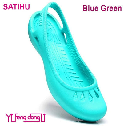 Womens Lightweight Anti Slip Summer Clogs With Breathable Hole Design For Outdoor And Beach Use 13