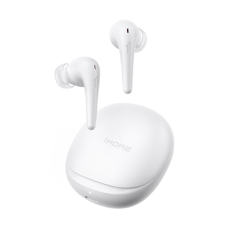 1MORE Aero Ear Buds with ANC, Bluetooth 5.2, Wireless Charging, 28h Battery, Clear Calls, Flash Sale Headset