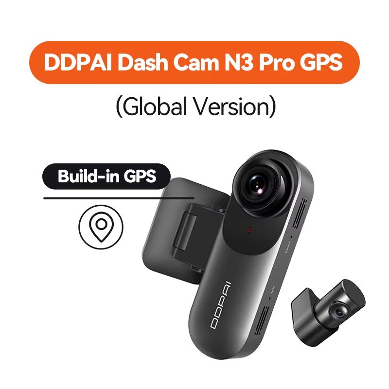 DDPAI Mola N3 Pro 25K Smart Dash Cam With WiFi  Car DVR With Night Vision  GPSReady Recording 7
