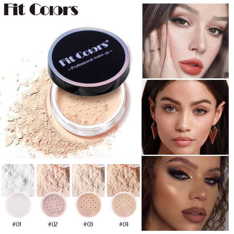 Concealer Smoothing Powder Waterproof, Sweat Resistant and Oil Resistant, Lightweight Setting Makeup Powder