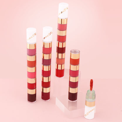 Matte Long-Lasting Waterproof Lipstick, Portable Mini Liquid Lipstick for Easy Carrying