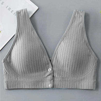 Cotton Nursing Bra For Pregnancy And Breastfeeding Plus Size Bralette With Soft Support 3