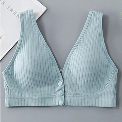 Cotton Nursing Bra For Pregnancy And Breastfeeding Plus Size Bralette With Soft Support 5