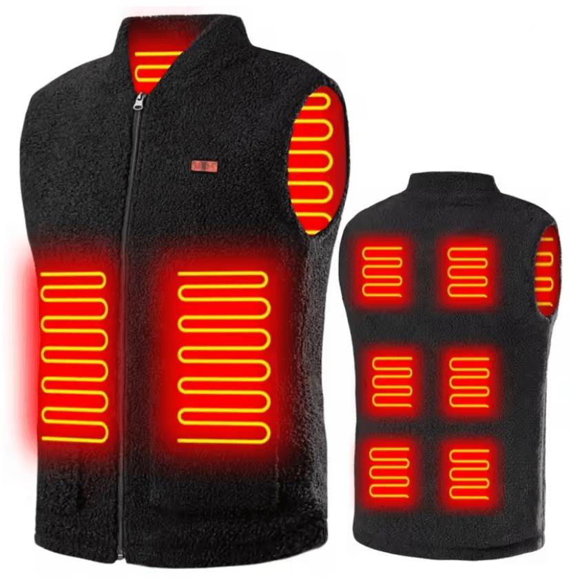 USB Heated Vest with 3 Speed Adjustable Temperature for Outdoor Sport