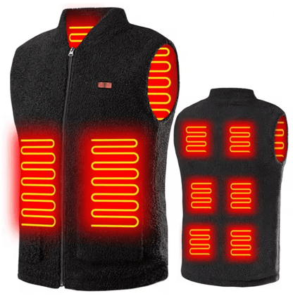 USB Heated Vest with 3 Speed Adjustable Temperature for Outdoor Sport