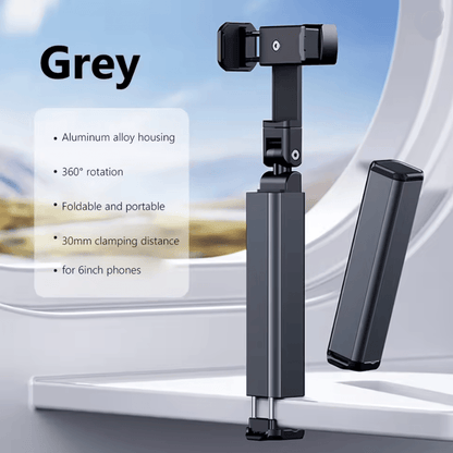 Aluminum Alloy Foldable Arm Mount Tablet Holder With 360 Rotation For Bed Or Desk 3