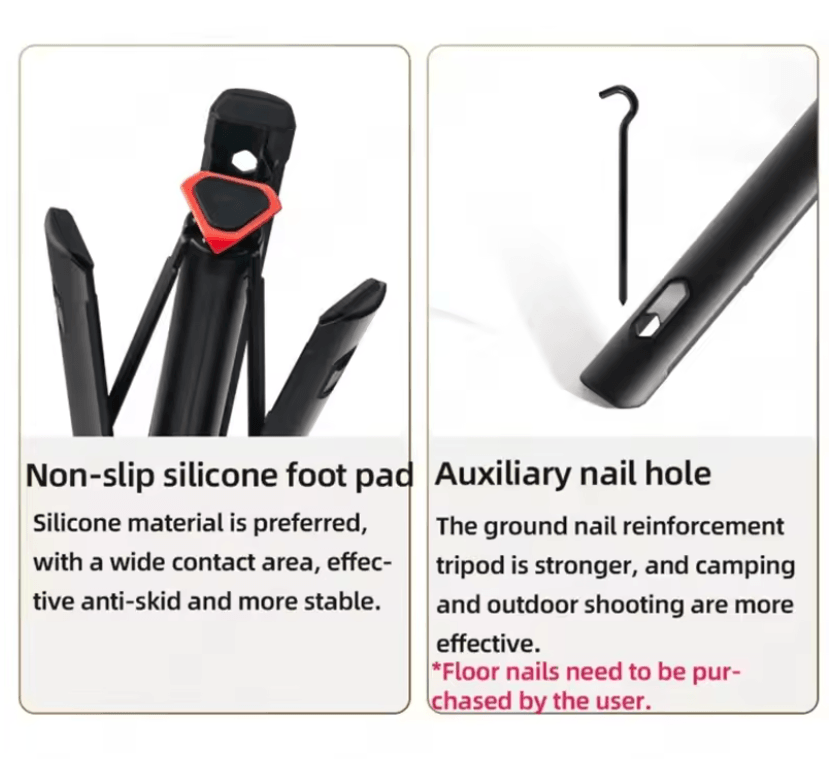Xiaomi Mijia Zoom Ground Selfie Stick Tripod With Bluetooth Remote 2