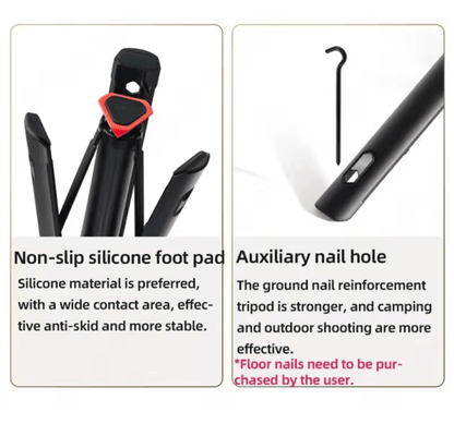 Xiaomi Mijia Zoom Ground Selfie Stick Tripod With Bluetooth Remote 2