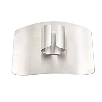 Stainless Steel Finger Protector for Kitchen Knife Cutting, Safe Chop Shield, Cooking Finger Guard, Durable Cut Gadget
