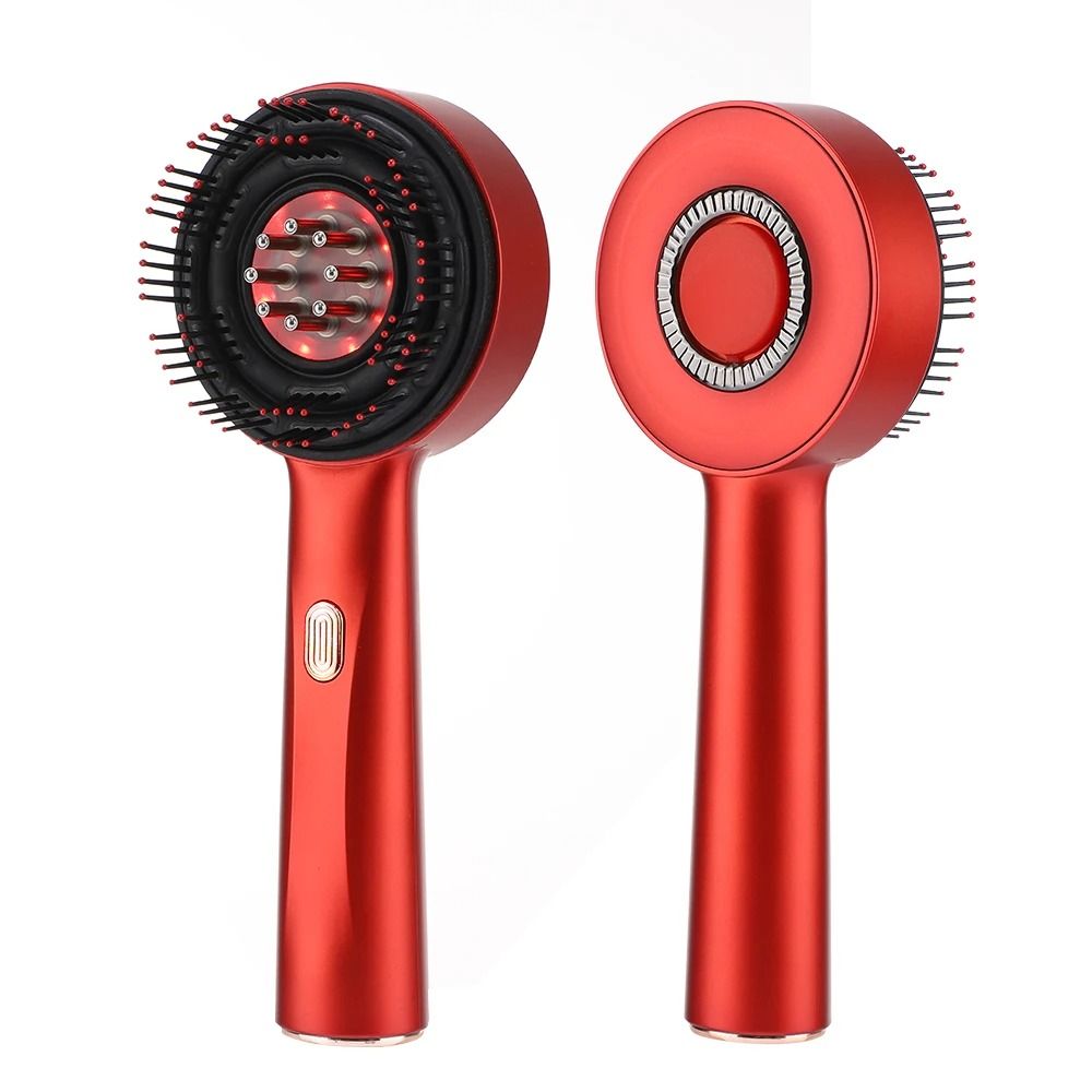 Electric Hair Growth Comb With Red Light And Massage For Scalp Care And Oil Application 3