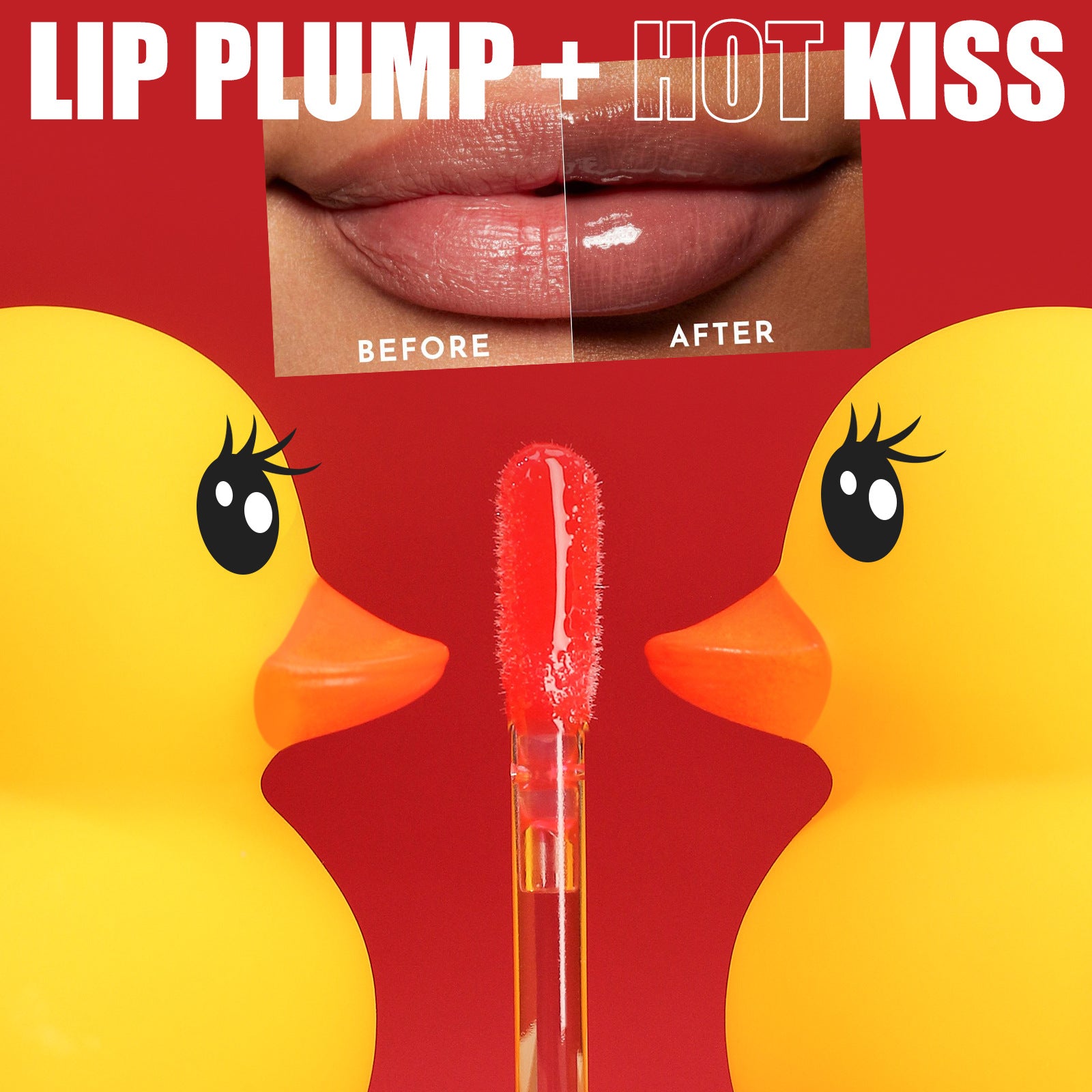 3pcs Duck Mouth Lip Oil Set Fruit Fragrance Lip Oil Moisturizing Mirror Gloss Lip Gloss Beep Lip Gl 2
