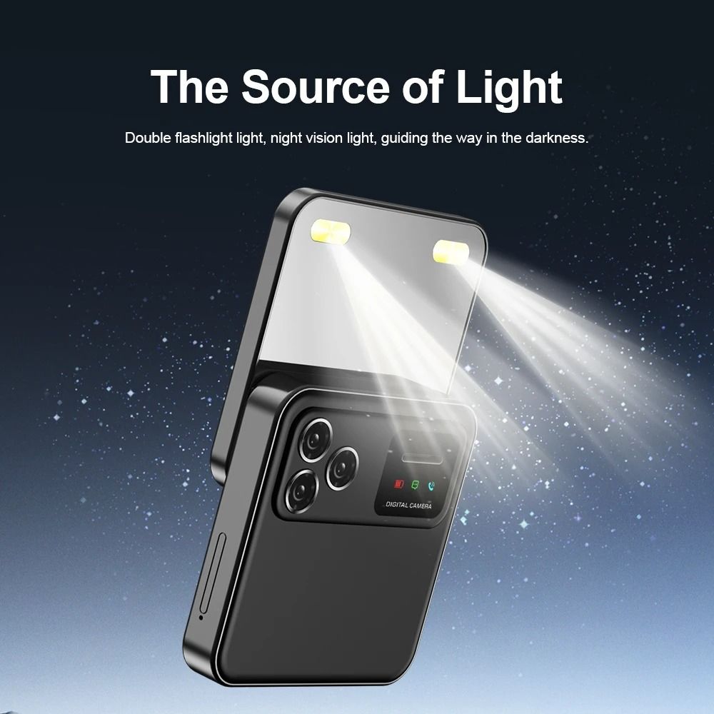 Mini Slider Phone With Rotating Screen Dual SIM Flashlight And Magic Voice Feature 2