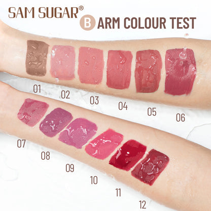 Multicolor Book Lip Gloss Set, Matte Velvet Finish, Long Lasting Waterproof Lip Gloss, Non Stick Formula, Lipstick Kit