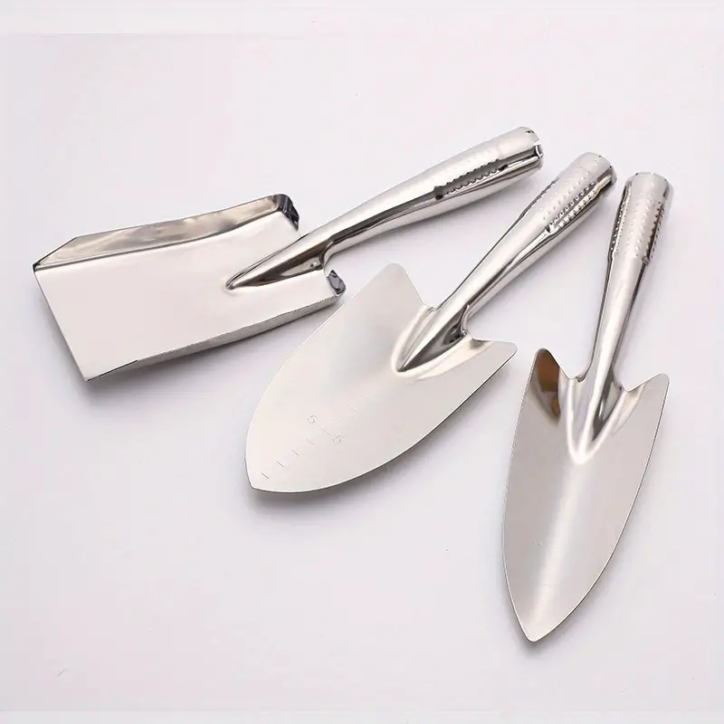 Premium Garden Shovel Planting Tool HeavyDuty Stainless Steel Outdoor Garden Tool Shovel For Succul 6
