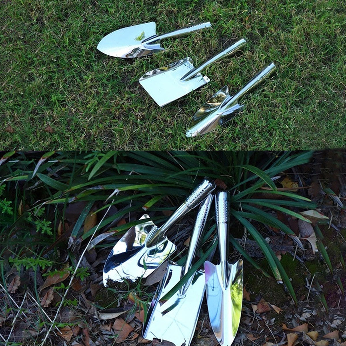 Premium Garden Shovel Planting Tool HeavyDuty Stainless Steel Outdoor Garden Tool Shovel For Succul 2