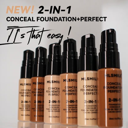 Powder Foundation, Long Lasting Waterproof, Moisturizing Sweat Resistant Coverage, Easy to Open, Oil Control Concealer