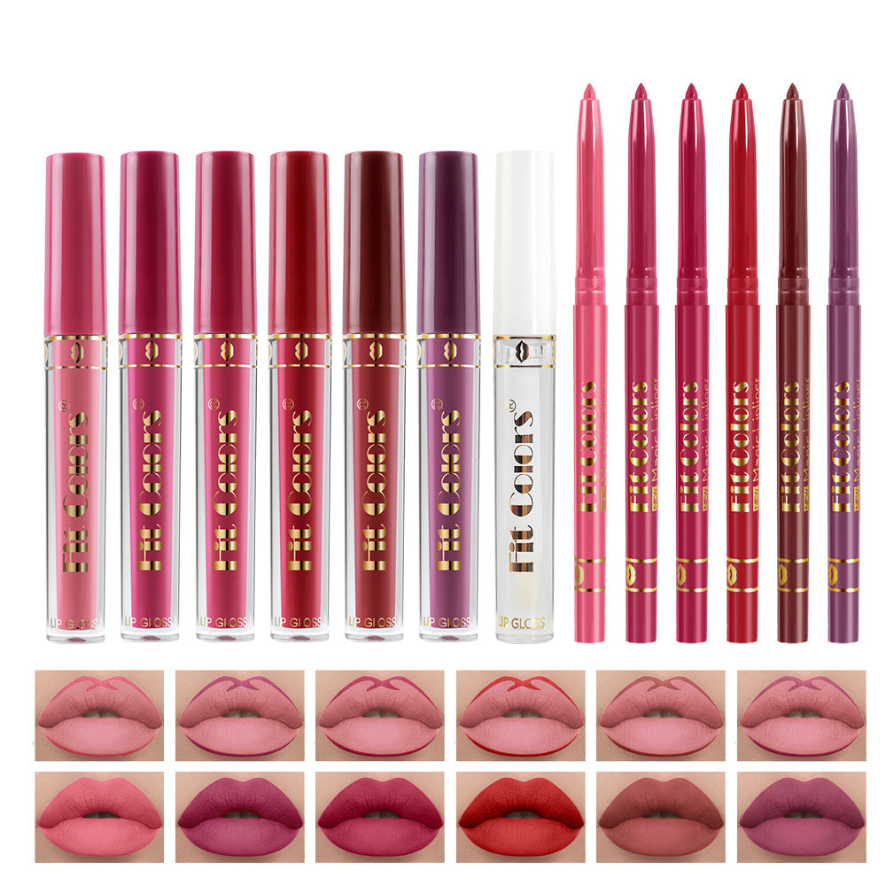 Matte Lip Liner Pencil Case Non Stick Cup Hook Lip Liner Waterproof Lip Pencil Fade Resistant Lip G 2