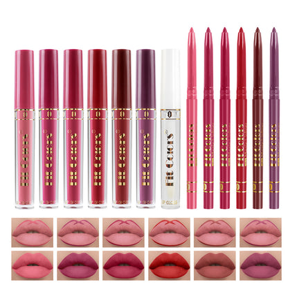 Matte Lip Liner Pencil Case Non Stick Cup Hook Lip Liner Waterproof Lip Pencil Fade Resistant Lip G 2