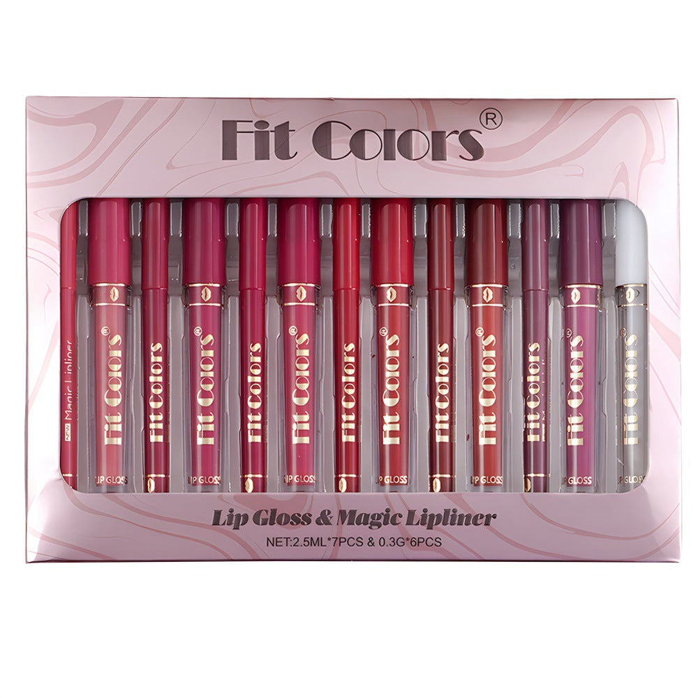 Matte Lip Liner Pencil Case Non Stick Cup Hook Lip Liner Waterproof Lip Pencil Fade Resistant Lip G 4