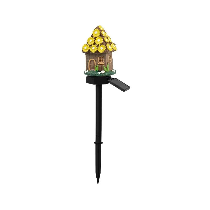 Solar Mushroom Lamp Outdoor Waterproof, Whimsical Atmosphere Decorative Light for Garden, Patio & Landscape Lighting