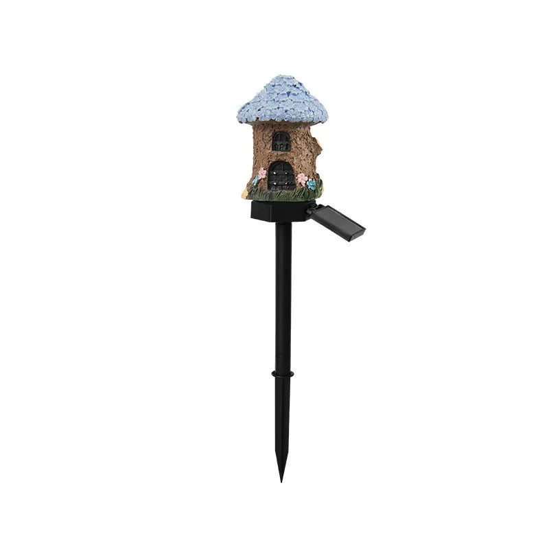 Solar Mushroom Lamp Outdoor Waterproof, Whimsical Atmosphere Decorative Light for Garden, Patio & Landscape Lighting