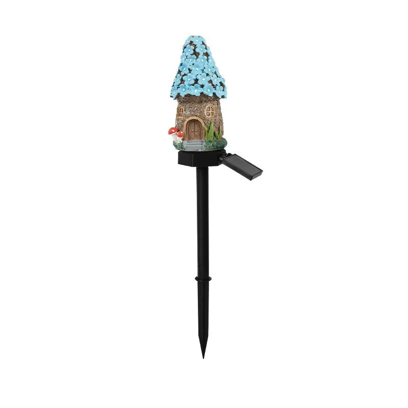 Solar Mushroom Lamp Outdoor Waterproof, Whimsical Atmosphere Decorative Light for Garden, Patio & Landscape Lighting