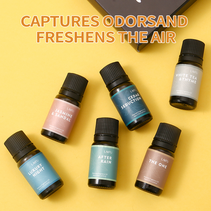 Customizable Aromatherapy Essential Oil Kit, Water-Soluble Fresh Air Deodorant, Fragrance Oil Diffuser for Stress Relief