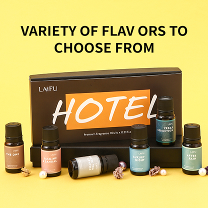 Customizable Aromatherapy Essential Oil Kit, Water-Soluble Fresh Air Deodorant, Fragrance Oil Diffuser for Stress Relief