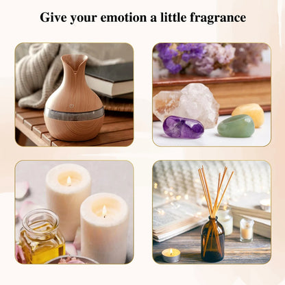 Aromatherapy Gift Set, 6 Natural Essential Oils for Diffusers, Relaxation & Stress Relief