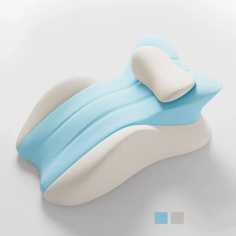 Prone Sleeping Pillow With Memory Foam For Waist And Neck Support 7