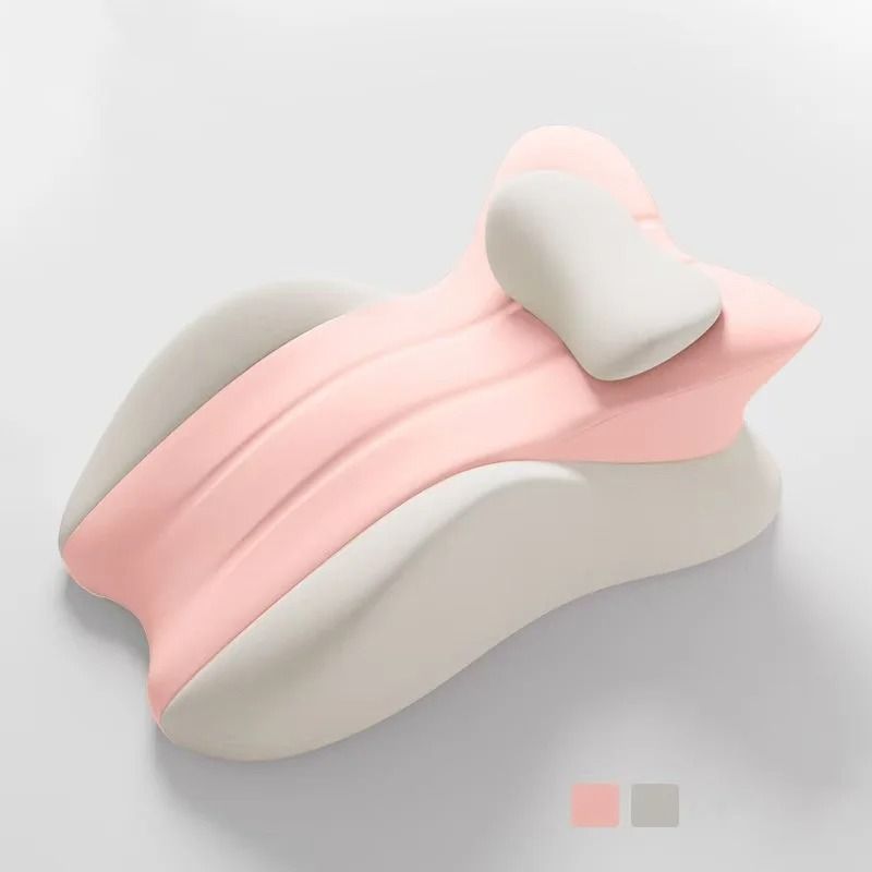 Prone Sleeping Pillow With Memory Foam For Waist And Neck Support 8