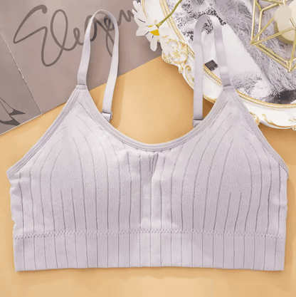 Wireless Seamless Bralette Top With U Back And Padded Comfort 5