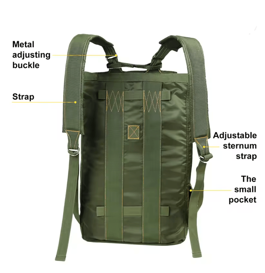 Lightweight Parachute Nylon Backpack For Outdoor Hunting And School Use 2