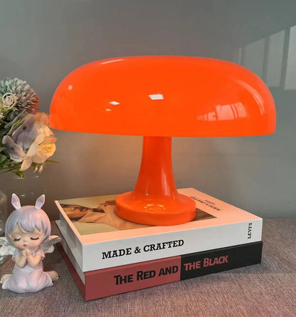 LED Mushroom Table Lamp In Modern Danish Style For Bedroom Or Living Room Decor 3