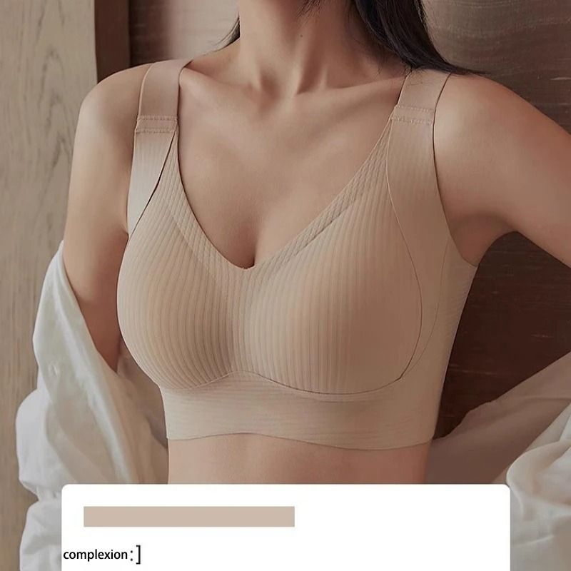 Seamless Push Up Wireless Bra With Removable Pads And Adjustable Band For Women M To 4XL 7